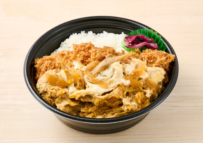 ロースカツ煮丼