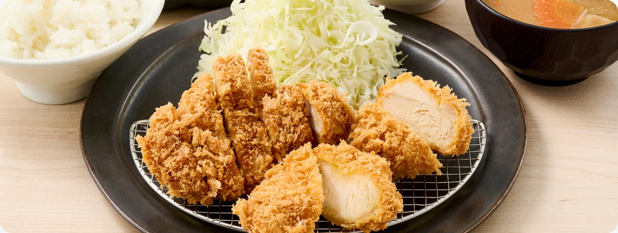 チキンカツ定食