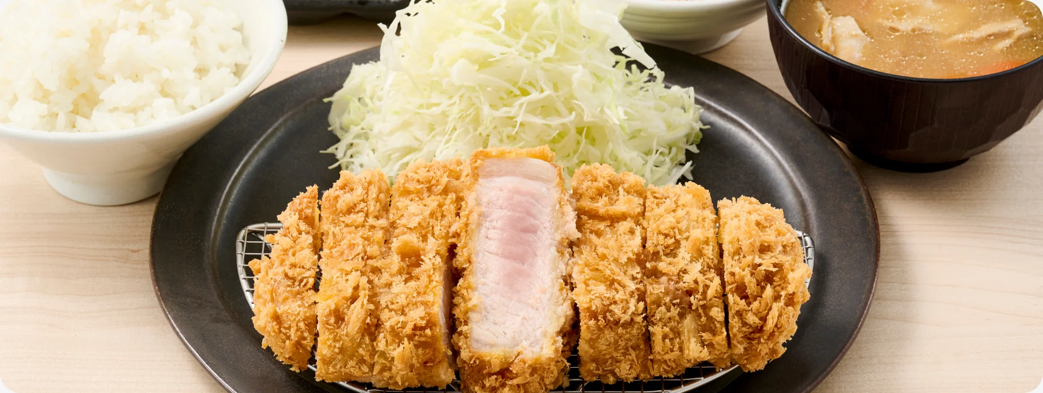 ロースカツ定食