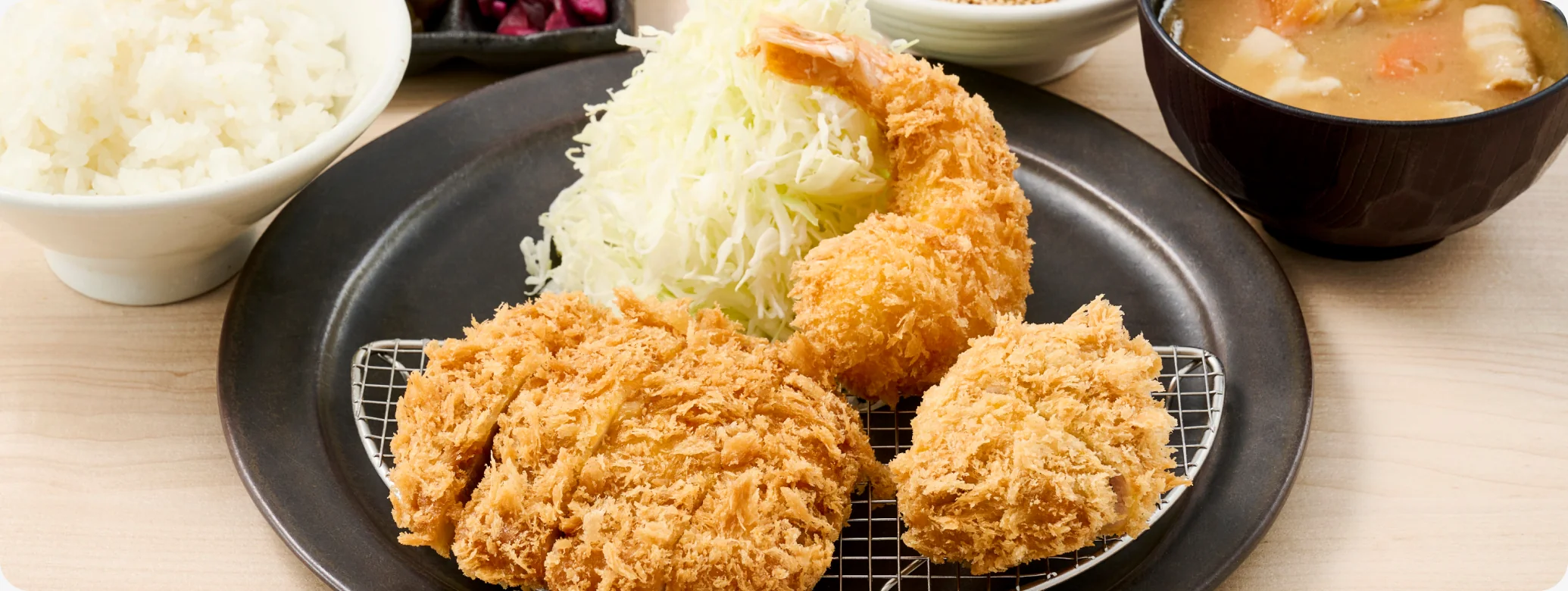 ミックス定食